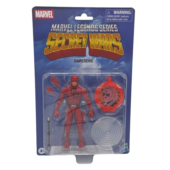 Hasbro Other - Marvel Legends Daredevil Action Figure New Secret Wars Retro Carded 6 Inch